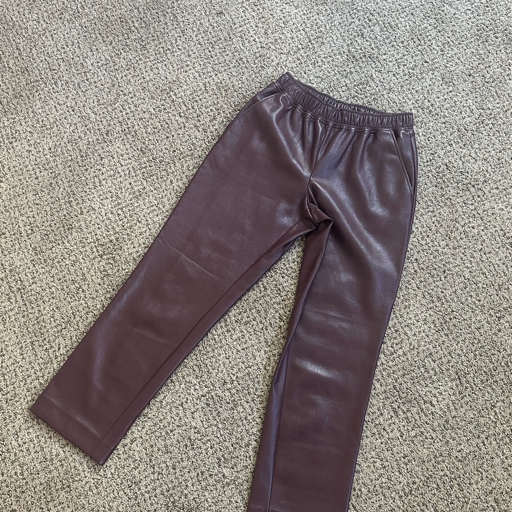 The Reset Women's Straight Leg Pants - Deep Purple - Picture 4 of 6